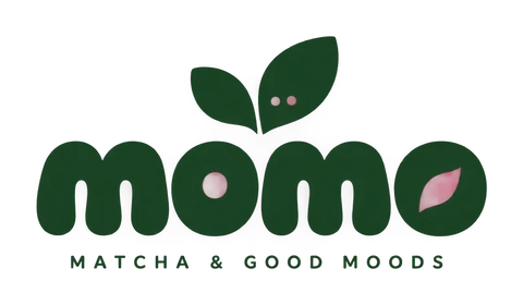Konzept-Entwurf: Logo für die fiktive Marke MOMO (mit KI erstellt)