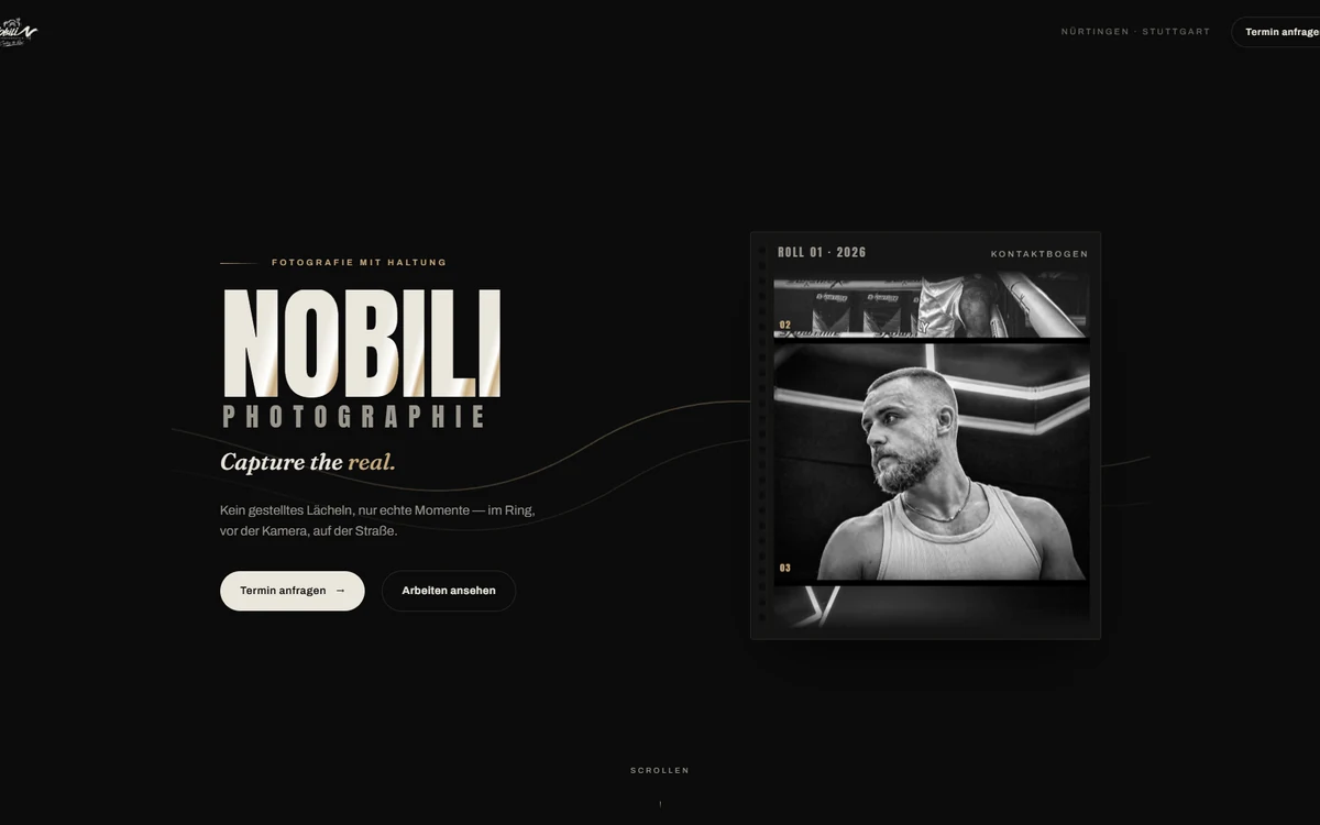 Nobili Photographie — Website für Fotografie in Nürtingen und Stuttgart